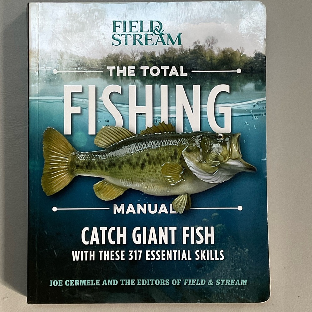 Field & Stream Fishing Manual with Green and Blue Cover
